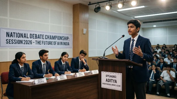 Debate club photograph