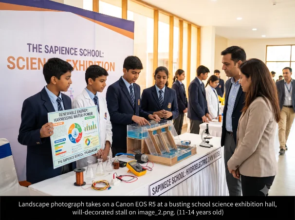 Science exhibition photograph