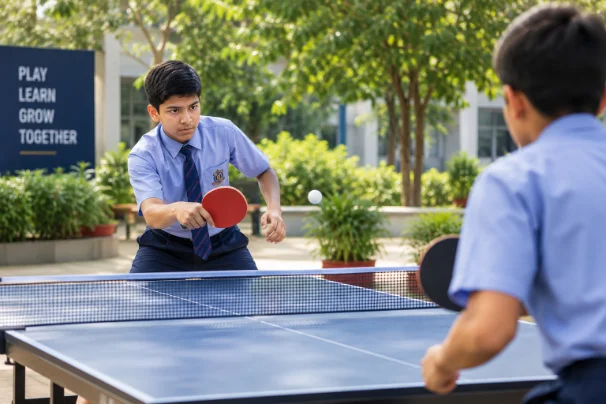 Table tennis photograph