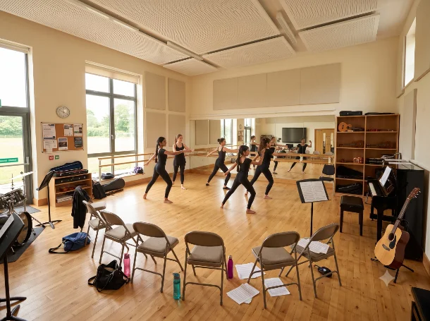 Music and dance room photograph
