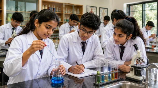 Science lab photograph