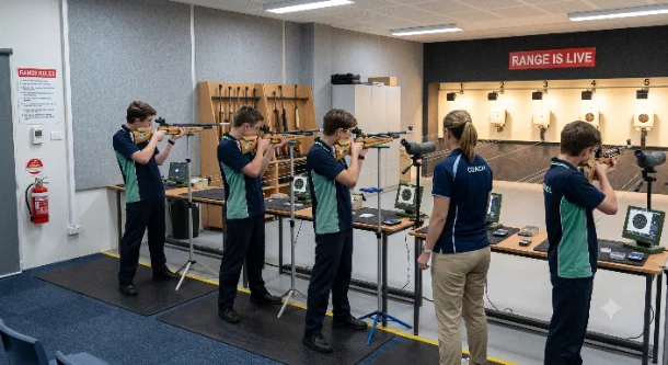 Shooting range photograph
